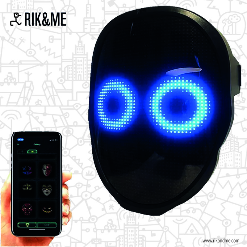 Comprar Mascara led programable por Bluetooth